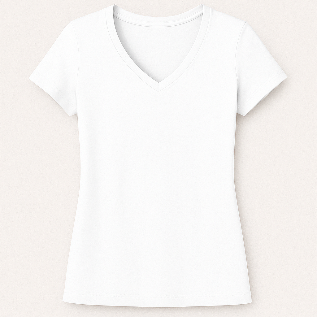 Damen T-Shirt  V-Ausschnitt "Wasserschöpfer Schwenningen "